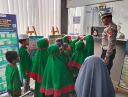 Satlantas Polres Bone Edukasi Pelajar TK Iman Al – Qurbah