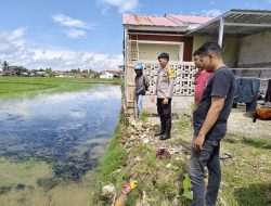 Bhabinkamtibmas Sigap Tanggapi Aduan Warga Terkait Saluran Air di Kelurahan Bukaka