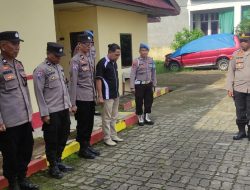 Propam Polres Bone Lakukan Gaktibplin di Polsek Kahu, Ini Tujuannya