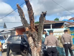 Satlantas Polres Bone Quick Respon Datangi TKP Laka Lantas Tunggal