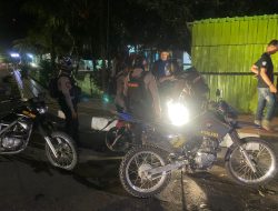 Wujudkan Bone yang Aman Kondusif, Unit Turjawali Sat Samapta Tingkatkan Patroli Malam