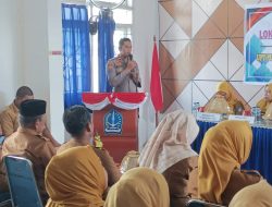 Hadiri Lokakarya Mini di Kantor Camat Palakka, Kapolsek Palakka: Pentingnya Kolaborasi Antar Instansi