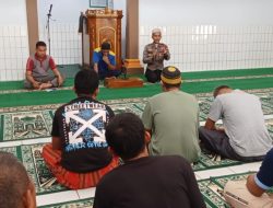 Binmas Polres Bone Berikan Pembinaan kepada Warga Binaan Lapas Watampone