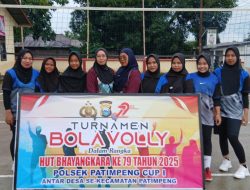 Turnamen Bola Volly Polsek Patimpeng Cup 1 Memasuki Hari Ke Dua