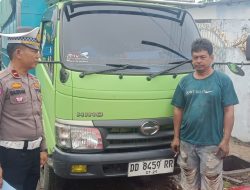 Satlantas Polres Bone Sosialisasi dan Pendataan Truk Over Dimension dan Over Load