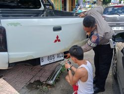 Satlantas Polres Bone Tindak Pengguna TNKB Tidak Spektek