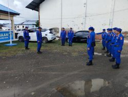 Akp Agustang SH.M.Si Pimpin Apel Pagi Perdana Sebagai Kasat Polairud Polres Bone