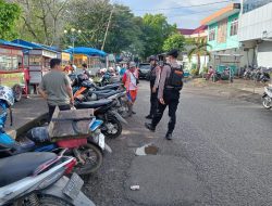 Ciptkan Bone yang Aman dari Aksi Premanisme, Personil Samapta Tingkatkan Patroli Dialogis