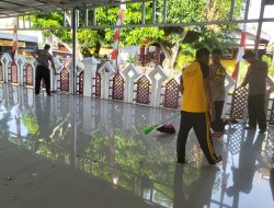 Kapolsek Ulaweng Pimpin Bakti Religi Sambut HUT Bhayangkara Ke-79