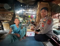 Kapolsek Ulaweng Bersama Anggota Gelar Baksos Dalam Rangka HUT Bhayangkara Ke-79