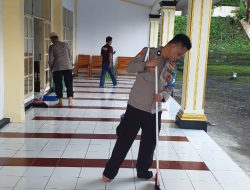 Wujud Kepedulian Pada Tempat Ibadah, Polsek Bontocani Lakukan Kurve di Masjid