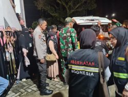 Kapolsek Tanete Riattang Koordinir Pengamanan Pemulangan Jamaah Haji Kabupaten Bone