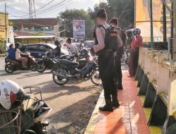 Jaga Keamanan Kota Watampone, Personel Samapta Tingkatkan Patroli Cegah Terjadinya Aksi Premanisme