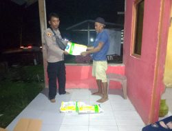 Polisi Penggerak Desa Jaling Serahkan Bibit Jagung untuk Mendukung Ketahanan Pangan