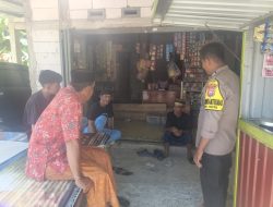 Jaga Kamtibmas, Bhabinkamtibmas Bripka Hamdan Tunjukkan Komitmennya Melalui Sambang
