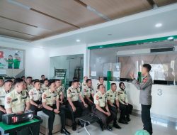 Penyuluhan Bahaya Narkoba kepada Satpam PT. Pegadaian Cabang Bone oleh Polres Bone