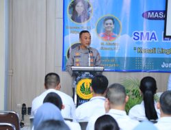 Isi MPLS, Kadiv Humas Ajak Siswa SMA Hindari Judi Online
