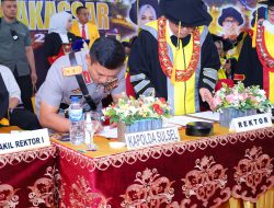 Kapolda Sulsel Hadiri Penandatanganan MoU dengan UNM dan Sampaikan Orasi Ilmiah