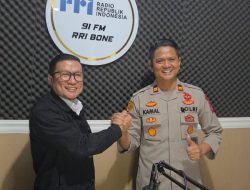 Kapolsek Bontocani Jadi Narasumber di RRI Bone: Edukasi Konten Positif untuk Mengangkat Citra Kepolisian
