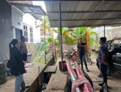 SIGAP! Personel Piket Fungsi Polsek Tanete Riattang Tindaklanjuti Laporan Pencurian di Jalan Mangga