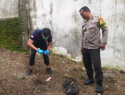 Bhabinkamtibmas Gali Tanah, Temukan Bayi Tak Bernyawa di Lorong BTC