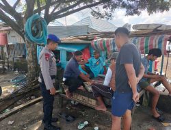 Pantau Situasi Kamtibmas, Satpolairud Polres Bone Sampaikan Himbauan kepada Masyarakat di PPI Lonrae