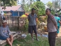 Jalin Silaturahmi, Kapolsek Libureng Sambangi Warga. Ini yang Disampaikan