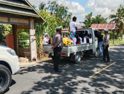 Ops Patuh, Pengendara Tanpa Helm Hingga Pick Up Angkut Orang Ditertibkan Polantas Bone