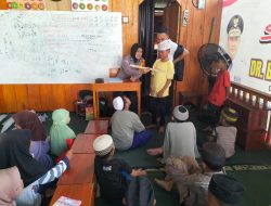 Rutinitas Aiptu Suhati, Hadir di Desa Binaan dan Mengajar Mengaji 