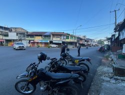 Ciptakan Lalulintas yang Tertib dan Kondusif di Pagi Hari, Personel Samapta Rutin Patroli dan Pengaturan Pagi