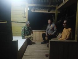 Pantau Pos Kamling di Wilkum Palakka, KSPKT Sampaikan Pesan Kamtibmas