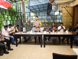 Polrestabes Makassar Gelar Rapat Konsolidasi Bersama TNI, Ormas, dan Media Online Se-Kota Makassar