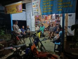 ‎Anggota Polsek Palakka Laksanakan Patroli Demi Terciptanya Kamtibmas yang Kondusif