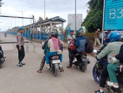 Pastikan Situasi Kondusif Sebelum Keberangkatan Kapal, Personil Lakukan Pengamanan