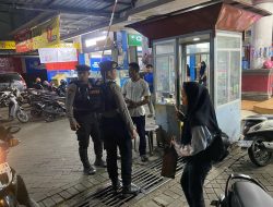 Jaga Kamtibmas Kota Watampone, Personel Samapta Polres Bone Tingkatkan Patroli KRYD di Malam Hari