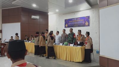 Penutupan KMD PGSD UNM Bone, Kanit Binmas Tekankan Semangat Kepemimpinan dan Pengabdian