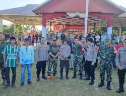 Polsek Libureng Lakukan Pengamanan Pertandingan Sepak Bola dalam Rangka HUT RI ke-80