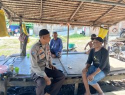 Bhabinkamtibmas Aipda Alimuddin Jalin Silaturahmi dengan Warga Binaan Lewat Kegiatan Sambang
