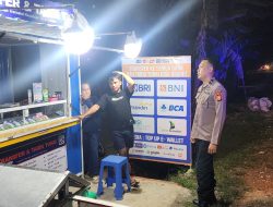 Minimalisir Gangguan Kamtibmas, KSPK Polsek Palakka Pimpin Patroli Rutin