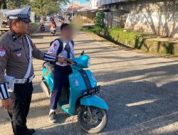 Tekan Fatalitas, Satlantas Polres Bone Tertibkan Pengendara Dibawah Umur