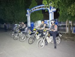 Jaga Kamtibmas Aman di Kota Watampone, Personel Samapta Polres Bone Tingkatkan Patroli KRYD di Malam Hari