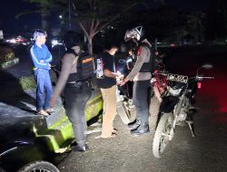 Wujudkan Bone yang aman dan Kondusif, Tim Patroli Presisi Tingkatkan Patroli Blue Ligth
