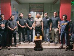 Polisi Amankan Terduga Pelaku Curanmor, Barang Bukti Dibawa ke Polsek Tanete Riattang