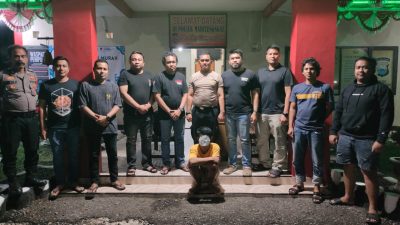 Polisi Amankan Terduga Pelaku Curanmor, Barang Bukti Dibawa ke Polsek Tanete Riattang