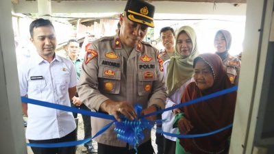 Bedah Rumah Polwan Polres Bone, Wujud Kepedulian Sosial di Hari Jadi ke-77 Polwan RI