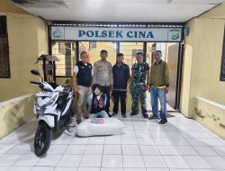 Polisi Tangkap Pelaku Pencurian Gabah di Kecamatan Cina Bone