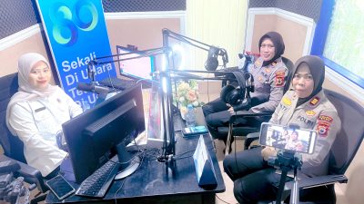 Dialog Interaktif di RRI Bone, AKP Nurhayati: Polwan Jembatan Hati Antara Polri dan Masyarakat