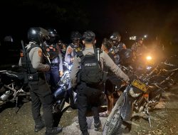 Tim Patroli Presisi Samapta Laksanakan Patroli KRYD di Malam Hari, Ciptakan Bone yang Aman dari Aksi Tawuran