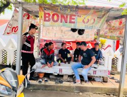 Tim Patko Polres Bone Tingkatkan Patroli dan Berikan Himbauan ke Masyarakat
