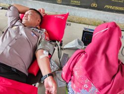 Satlantas Polres Bone Gelar Donor Darah Peringati HUT Lantas Ke-70
